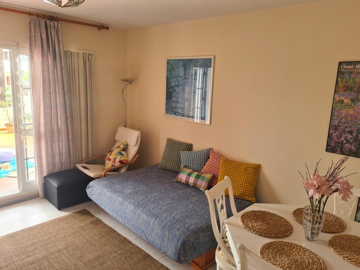 Apartamento En Mijas Con Terraza, Capacidad Para 5 Personas Con Piscina De Temporada Málaga Buitenkant foto